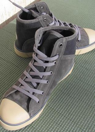 Кеди з натуральної замшевої шкіри