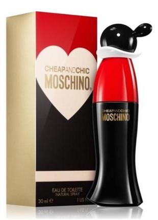 Оригинальный Cheap & chic i love love moschino 100 мл 30 ml (москино чип ) туалетная вода