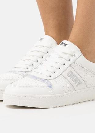 Кожаные кроссовки dkny, оригинал.