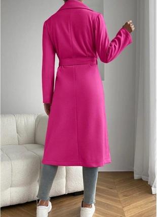 Жіноче кашемірове пальто в кольорах, великі розміри!8 фото