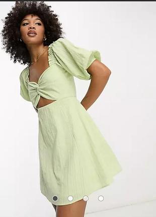 Бавовняна сукня asos