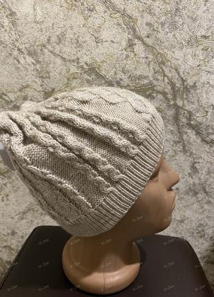Зимняя женская шапка4 фото