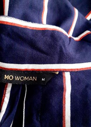 Вискозная блуза в полоску_португальский бренд_# 4698 фото