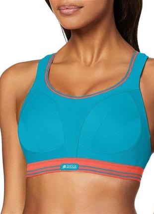 Спортивний топ для бігу shock absorber ultimate run bra blue (s5044) eur 80c
