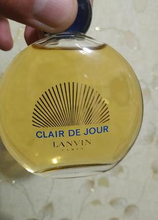 Вінтаж! велика рідкість! оригінальна туалетна вода lanvin clair de jour