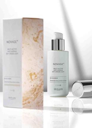 Легкий мультиактивний денний крем novage+
