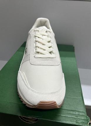 Lacoste partner retro off white (0721) кроссовки, 42 размер новые!!!4 фото