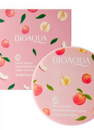 Патчі для очей bioaqua peach exstract з екстрактом персика1 фото