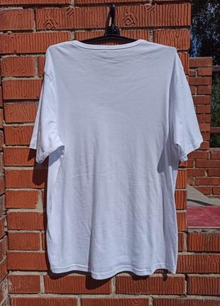 Белая базовая футболка большой размер livergy5 фото