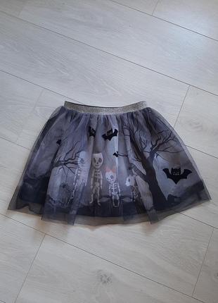 Юбка в стиле хелоуин h&m