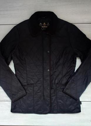 Приталенная стеганая куртка с карманами barbour 10 р s-m оригинал6 фото