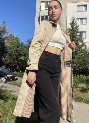 Корейський вінтажний тренч плащ dannimac