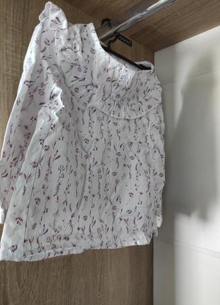 Легка блузка з натуралької тканини 98 розміру