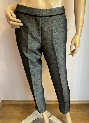 Стильные зауженные брюки в состоянии новых/ s- m/ brend h&m