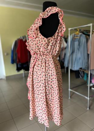 🔥 распродаж 🔥рожева сукня в горошок h&amp;m2 фото