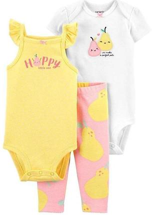 Набор carter's на девочку на 1.5 рюмки