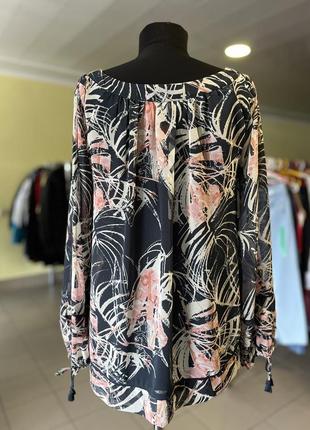 🔥 розпродаж 🔥 шифонова блуза з абстрактним принтом next5 фото