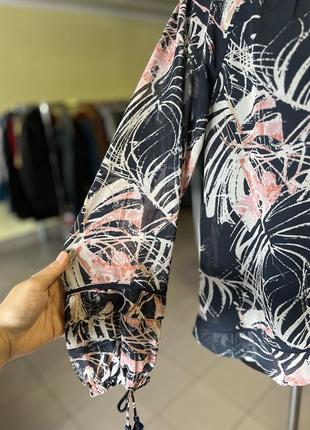 🔥 розпродаж 🔥 шифонова блуза з абстрактним принтом next6 фото