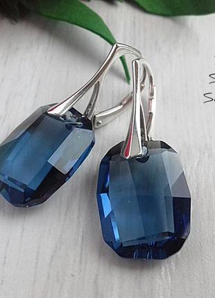 Сережки swarovski