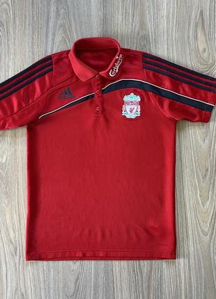 Чоловіча спортивна поло футболка adidas liverpool fc 2009