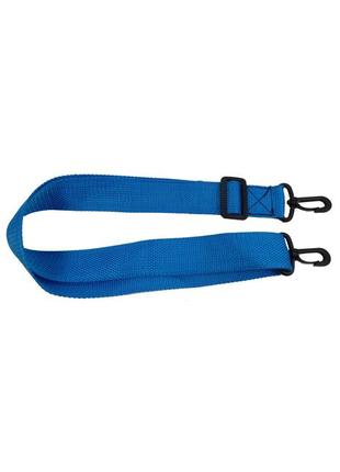 Яскравий ремінь через плече для дорожньої або спортивної сумки portfolio блакитний2 фото