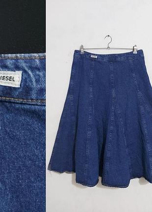 Винтажная джинсовая юбка  diesel