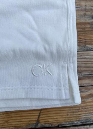Женские шорты calvin klein (ck textured cotton drawstring shorts ) c америки м5 фото