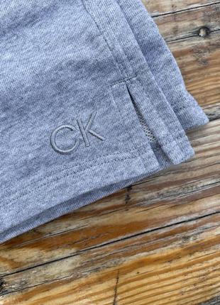 Женские шорты calvin klein (ck textured cotton drawstring shorts ) c америки м6 фото