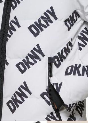 Dkny мужская стеганая куртка-пуховик shawn с капюшоном размер хл2 фото