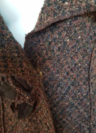 Качественный теплый кардиган пальто с шерстью marks &amp;spencer5 фото