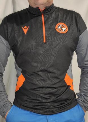 Спорт фирменная кофта лонгслив футбольной macron f.c.dundee united.л