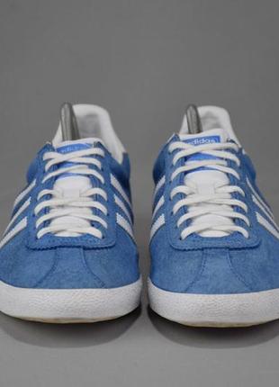 Adidas gazelle og blue and white online