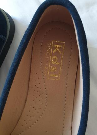 Новi стильні cинi лофери натуральна замша kdsl +подарунок