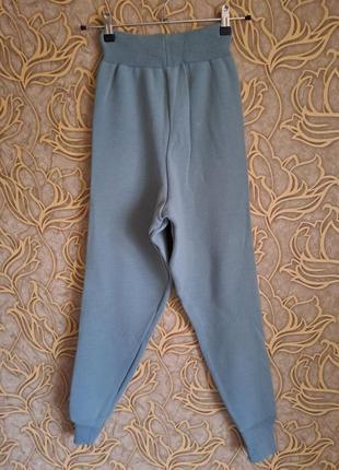 (869) отличные теплые вязаные женские спортивные штаны/размер  xs/s2 фото
