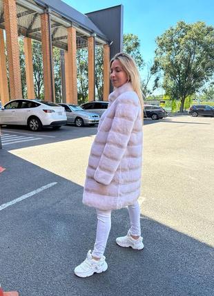 Шуба бобрик шуба натуральна бобрик шуба жіноча