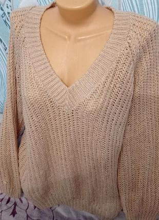 Тёплый женский свитер3 фото