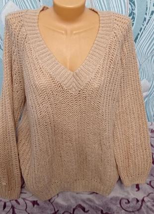 Тёплый женский свитер1 фото
