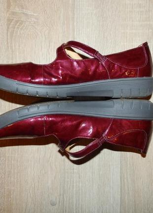 Повседневная обувь , туфли , балетки clarks  unstructured leather upper women's mary jane3 фото