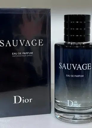 Sauvage 100ml edp чоловіча парфумована вода чоловічі парфуми