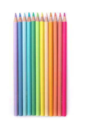 Подарунковий набір канцелярії з 20 одиниць (жовтий блокнот)