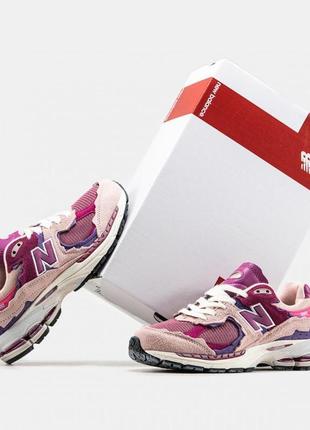 Чоловічі кросівки new balance 2002r pink / smb