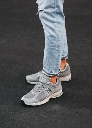 Жіночі кросівки new balance 2002r grey v2 / smb7 фото