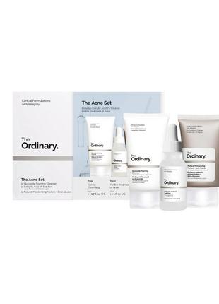 Набір від акне, прищів the ordinary the acne set