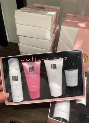 Rituals sakura set набір пінка крем скраб свічка