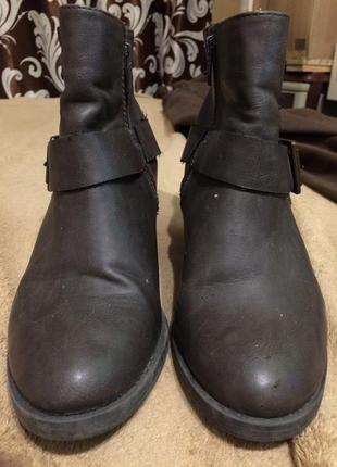 Dorothy perkins ботинки ботильоны коричневые 23 см4 фото
