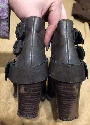 Dorothy perkins ботинки ботильоны коричневые 23 см3 фото