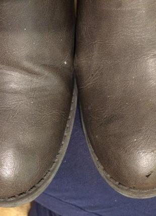 Dorothy perkins ботинки ботильоны коричневые 23 см7 фото