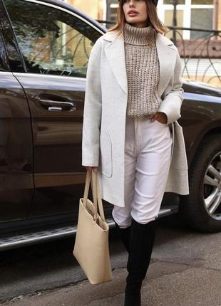 Кашемировое пальто (демисезон)