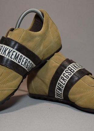 Кросівки bikkembergs туфлі жіночі шкіра, замша. італія. оригінал. 35 - 36 р./23.5 див.