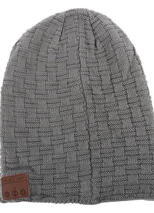 Сток тепла шапка-біні з bluetooth-гарнітурою1 фото